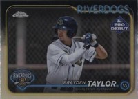 2024 Topps Pro Debut - Brayden Taylor #PDC-85