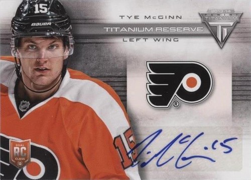 2013-14 Panini Titanium - Tye Mcginn #TR-TMG