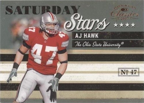 2007 Donruss Classics A.J. Hawk #SS-1