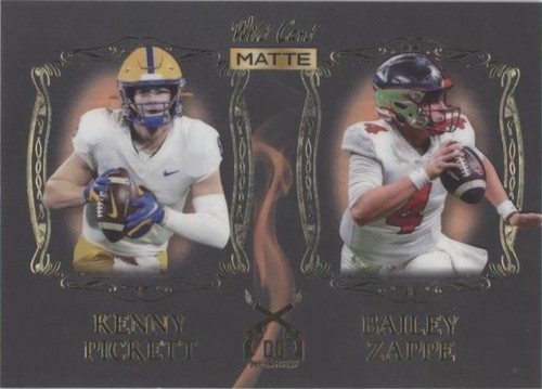 2022 Wild Card MATTE Bailey Zappe Kenny Pickett #DG-22