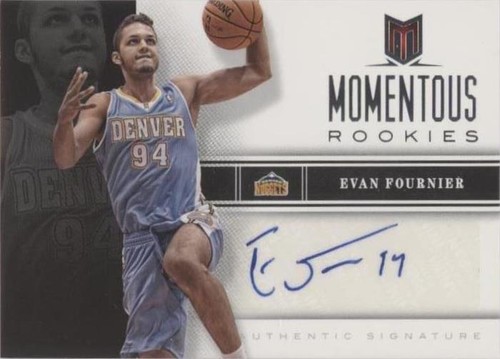 2012-13 Panini Momentum - Evan Fournier #17