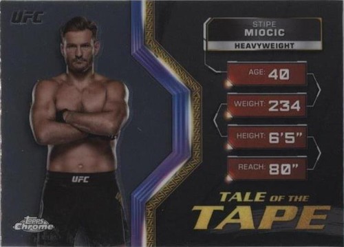 2024 Topps Chrome UFC - Stipe Miocic #TFT-24