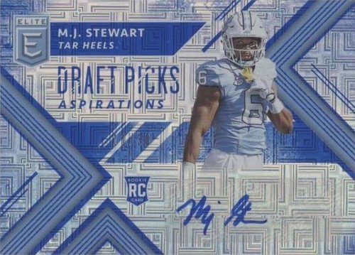 2018 Panini Elite Draft Picks M.J. Stewart #217
