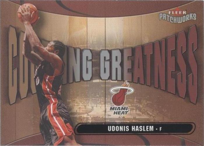 2003-04 Fleer Patchworks - Udonis Haslem #6 CG