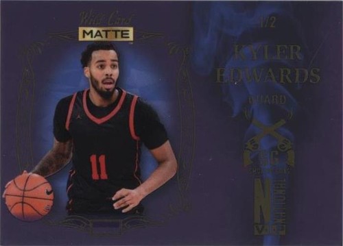 2022 Wild Card MATTE National Convention - Kyler Edwards #SGN-7