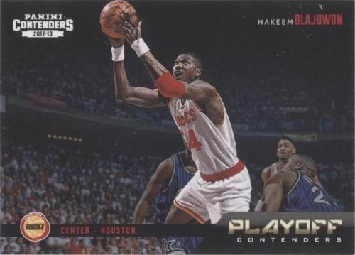 2012-13 Panini Contenders - Hakeem Olajuwon #12