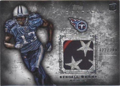 2012 Topps Inception Kendall Wright #RP-KW