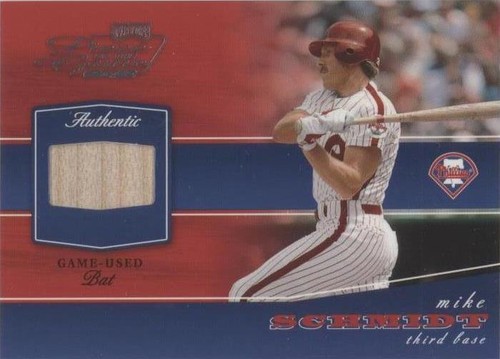 2002 Playoff Piece of the Game - Mike Schmidt #POG-61