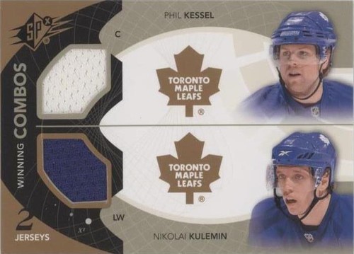 2010-11 SPx - Nikolai Kulemin Phil Kessel #WC-KK