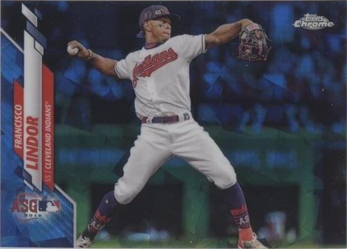 2020 Topps Chrome Update Series Sapphire Edition - Francisco Lindor #U-143