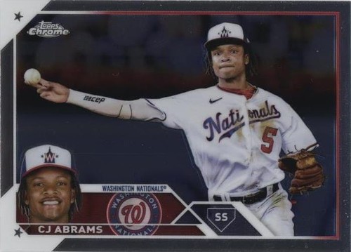2023 Topps Chrome - C.J. Abrams #185