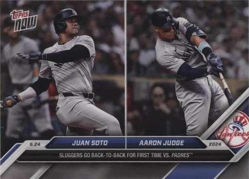 2024 Topps Now - Aaron Judge Juan Soto #232