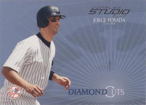 2005 Donruss Studio - Jorge Posada #DC-19