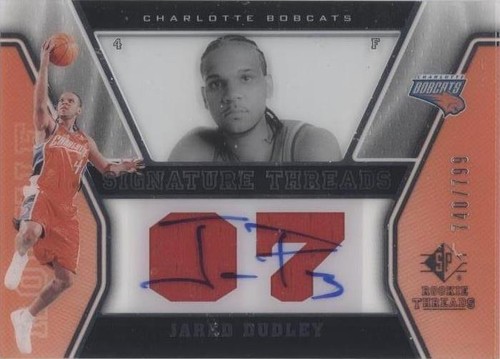 2007-08 SP Rookie Threads - Jared Dudley #65