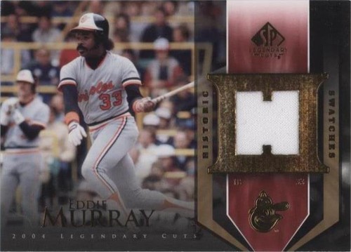 2004 SP Legendary Cuts - Eddie Murray #HS-EM