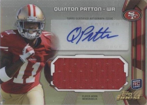 2013 Topps Finest Quinton Patton #AJR-QP