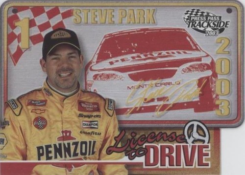 2003 Press Pass Trackside - Steve Park #LD 14