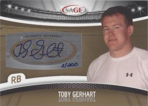 2010 Sage Toby Gerhart #A-19