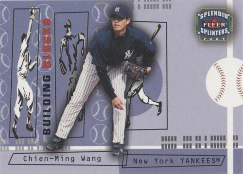 2003 Fleer Splendid Splinters - Chien-Ming Wang #120