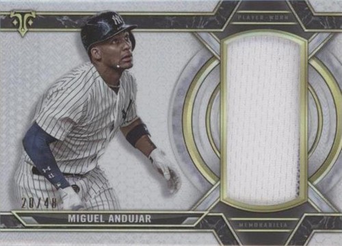 2021 Topps Triple Threads - Miguel Andujar #SJR-MA