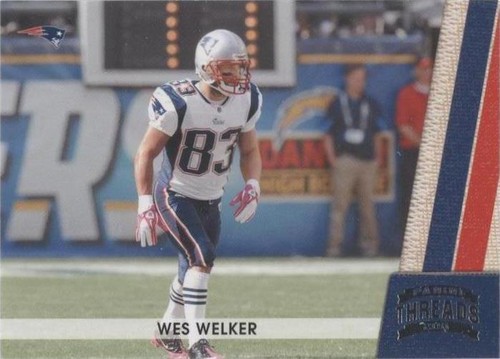 2011 Panini Threads Wes Welker #91