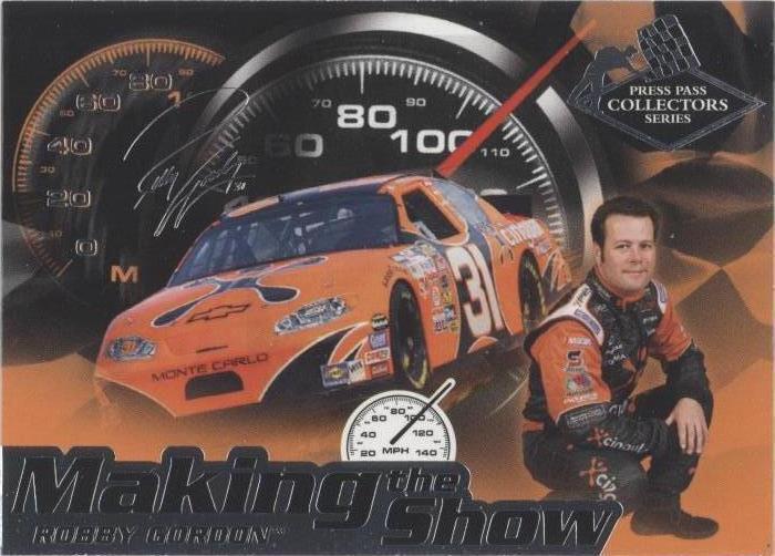 2005 Press Pass Collectors Series - Robby Gordon #MS 25