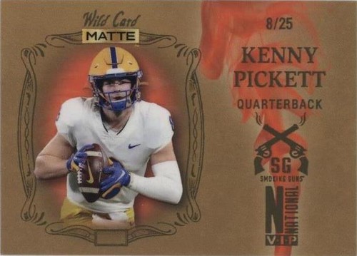 2022 Wild Card MATTE National Convention Kenny Pickett #SGN-9