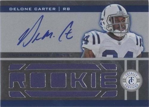 2011 Panini Totally Certified Delone Carter #212