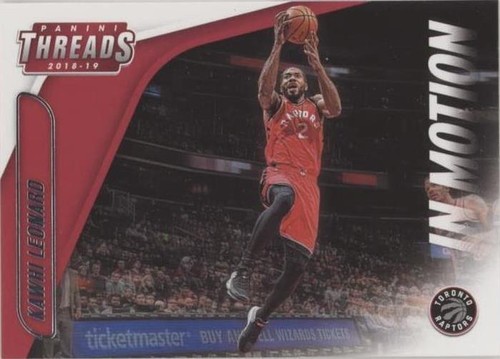 2018-19 Panini Threads - Kawhi Leonard #1