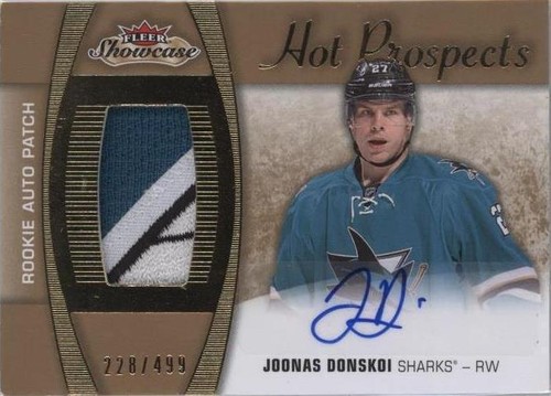 2015-16 Upper Deck Fleer Showcase - Joonas Donskoi #151