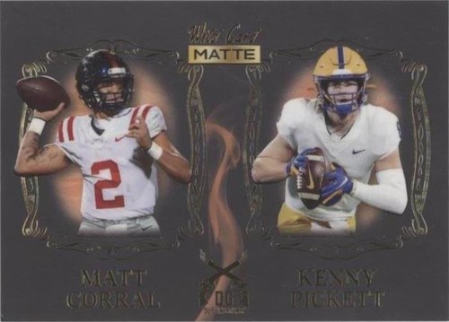 2022 Wild Card MATTE Kenny Pickett Matt Corral #DG-2