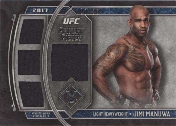 2017 Topps UFC Museum Collection - Jimi Manuwa #SPQR-JM