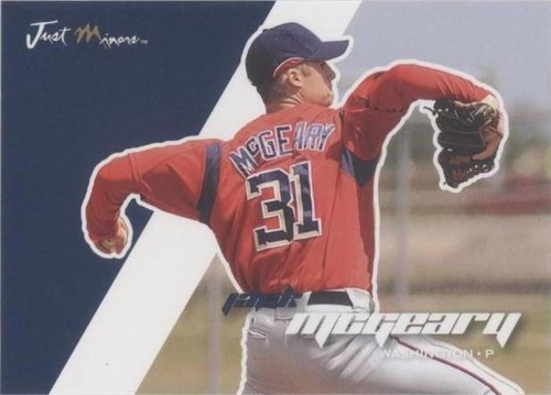 2008 Just Minors Just Autographs - Jack Mcgeary #48