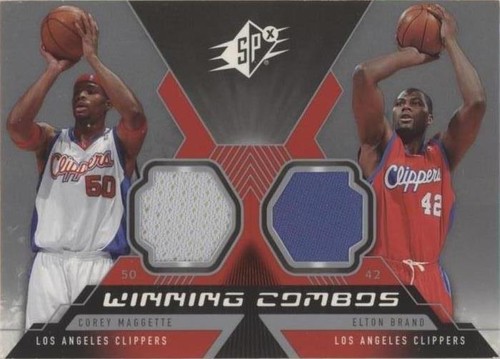 2005-06 SPx - Corey Maggette/Elton Brand #WC-MB