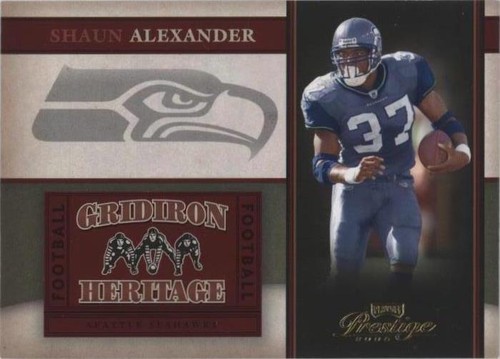 2006 Playoff Prestige Shaun Alexander #GH 32