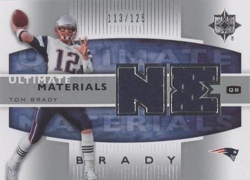 2007 Ultimate Collection Tom Brady #UM-TB