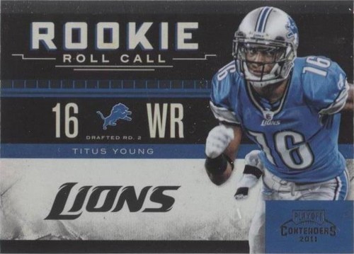 2011 Playoff Contenders Titus Young #17
