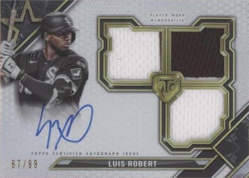 2021 Topps Triple Threads - Luis Robert #RFPAR-LRO