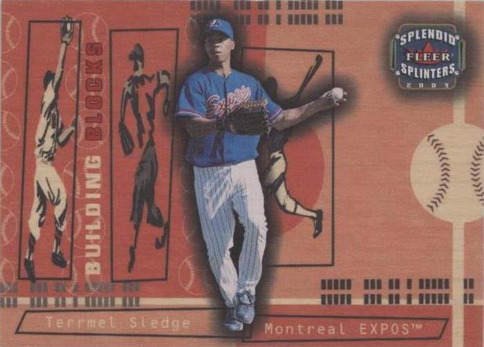 2003 Fleer Splendid Splinters - Terrmel Sledge #146