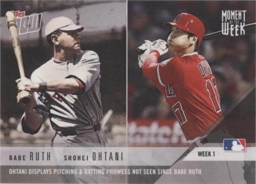 SHOHEI OHTANI ROOKIE CARD 2018 