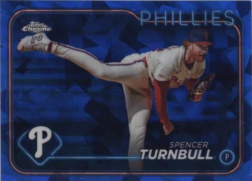 2024 Topps Chrome Update Series Sapphire Edition - Spencer Turnbull #USCS239