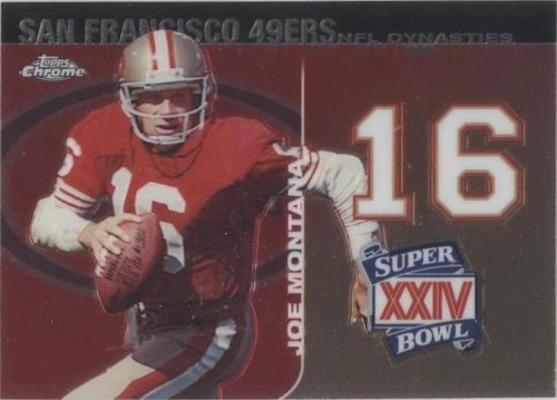 2008 Topps Chrome Joe Montana #DYNC-JM