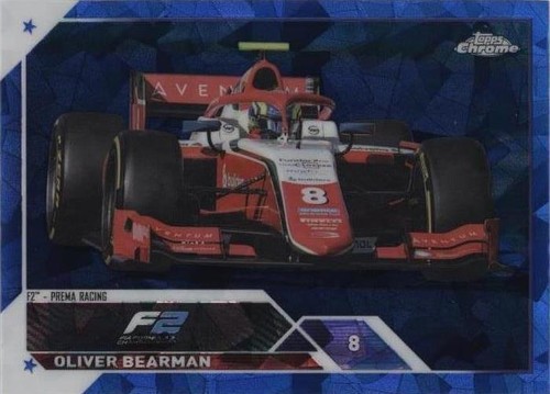 2023 Topps Chrome Sapphire Edition Formula 1 - Oliver Bearman #123