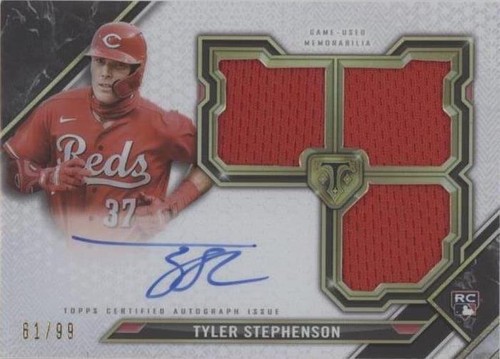 2021 Topps Triple Threads - Tyler Stephenson #RFPAR-TST