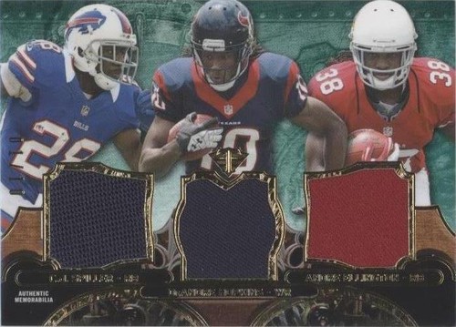 2013 Topps Triple Threads Andre Ellington C.J. Spiller DeAndre Hopkins #TTRT-SHE