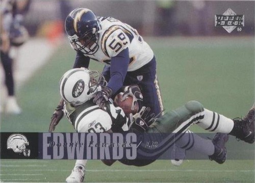 2006 Upper Deck Donnie Edwards #164
