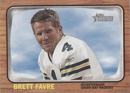 2005 Topps Heritage Brett Favre #36