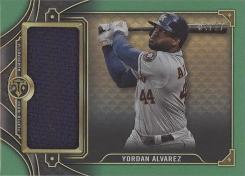 2022 Topps Triple Threads - Yordan Alvarez #SJR1-YA1