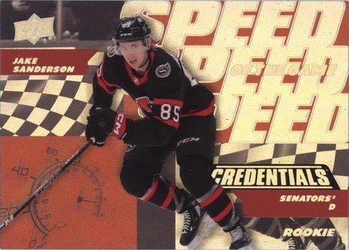 2022-23 Upper Deck Credentials - Jake Sanderson #SGR-4