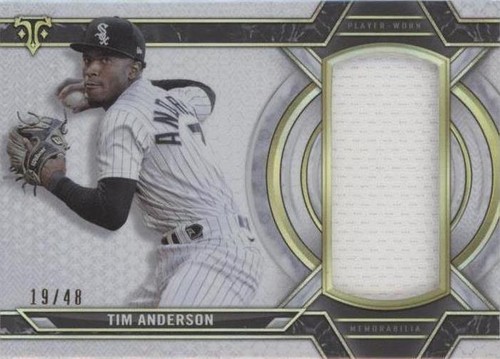 2021 Topps Triple Threads - Tim Anderson #SJR-TAN